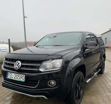 Volkswagen Amarok cena 54400 przebieg: 284000, rok produkcji 2010 z Kościan małe 37